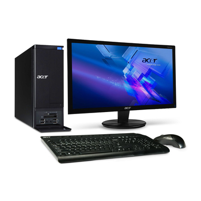 Desktop Computers on Acer Pv Se6e2 005 X3950 Core I3 530 Desktop Pc  3gb  500gb  20 Inch