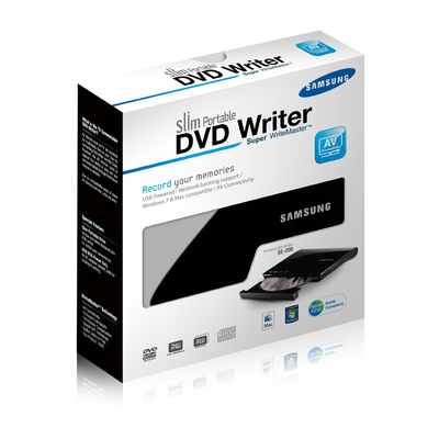 Samsung SE-208AB/TSBS 8x USB2.0 DVDRW Slimline Black (USB2) Porable