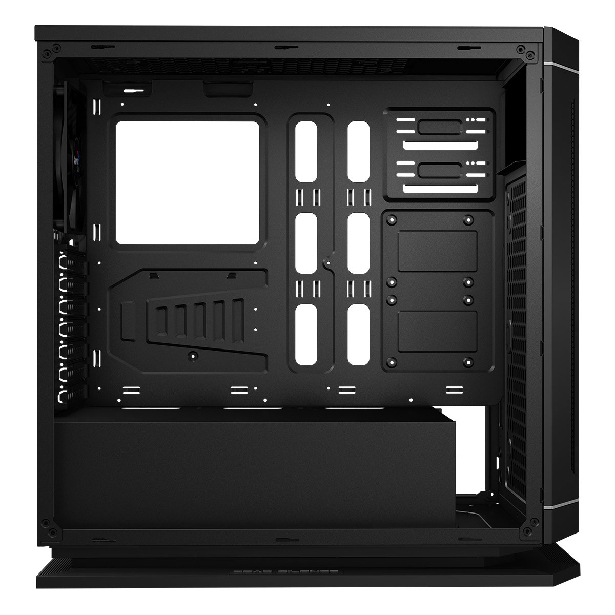 Aerocool Dead Silence 230 Black Mid Tower case With 7 Colour LED Mode ...