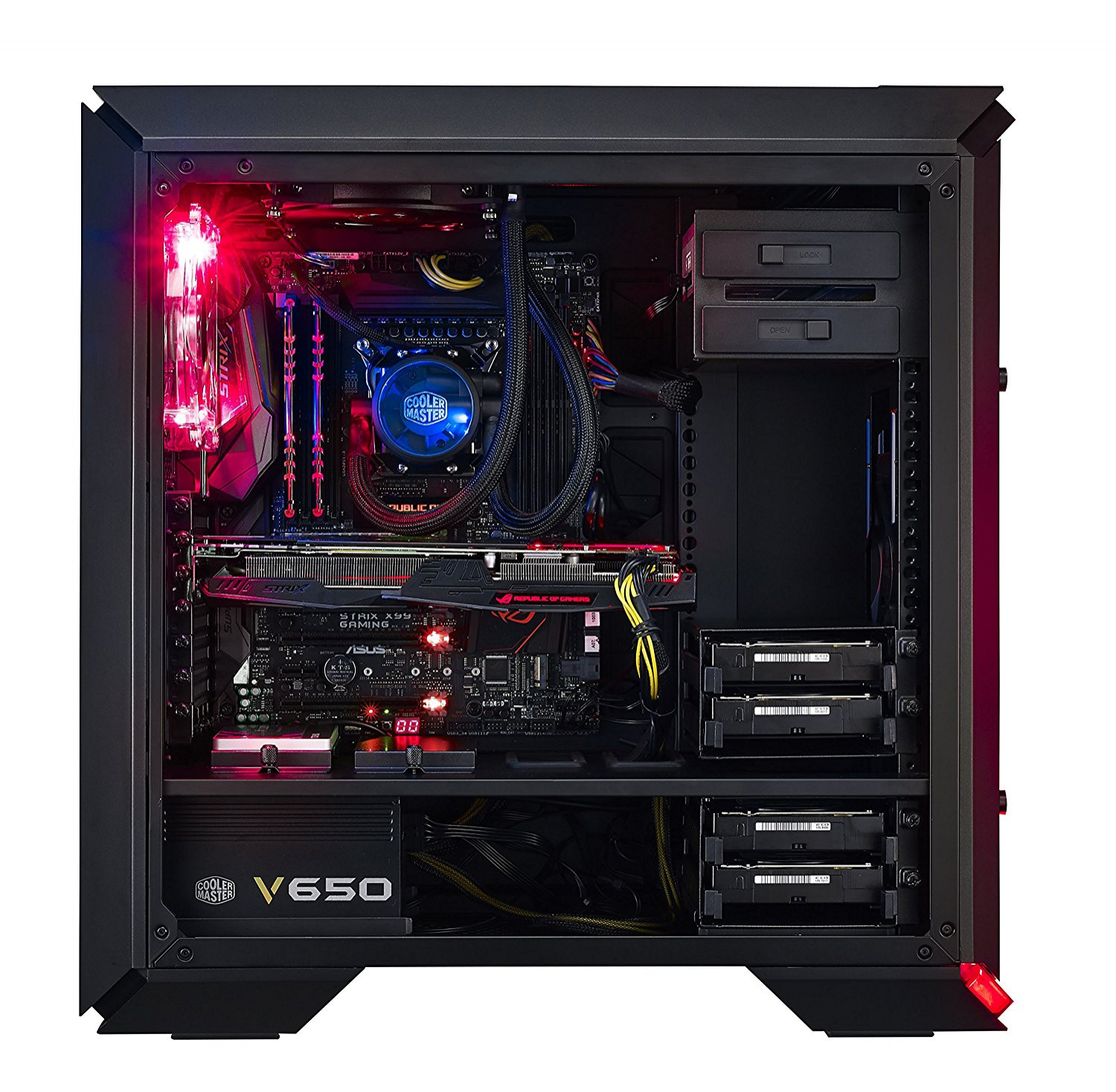 Coolermaster Cooler Master MasterCase Pro 6 Red Edition ...