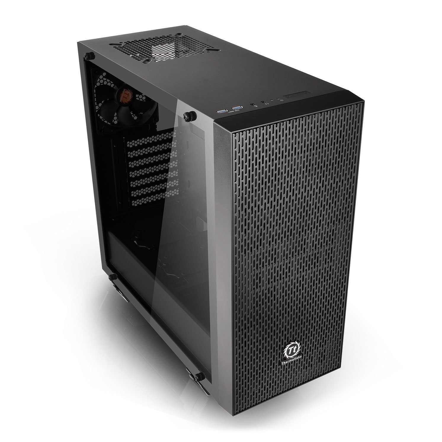 Thermaltake Core G21 Mid Tower ATX Case With Tempered Glass Side Panels ...