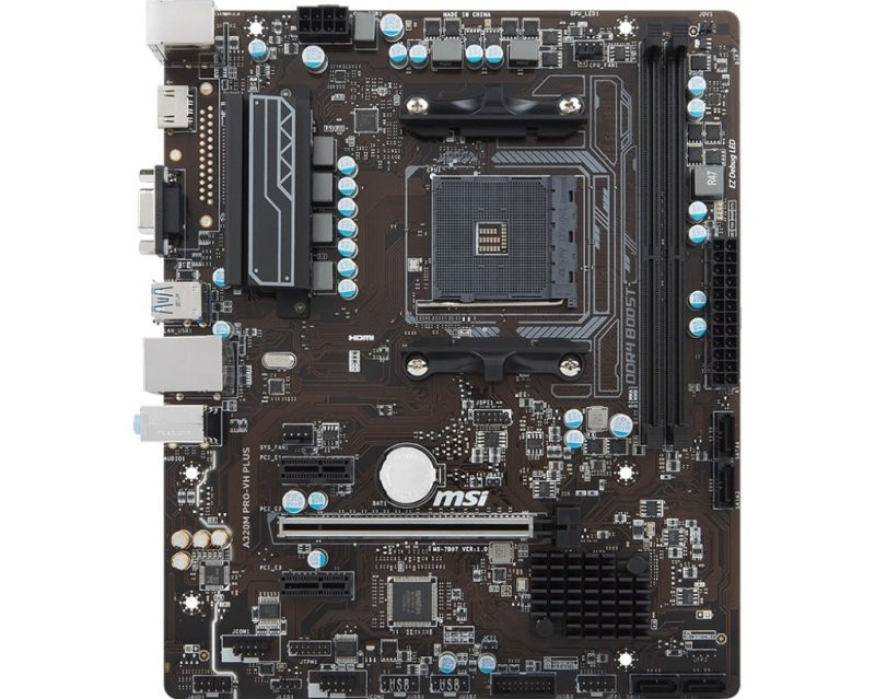 MSI AMD A320 (Socket AM4) RYZEN DDR4 Micro ATX Motherboard | Falcon