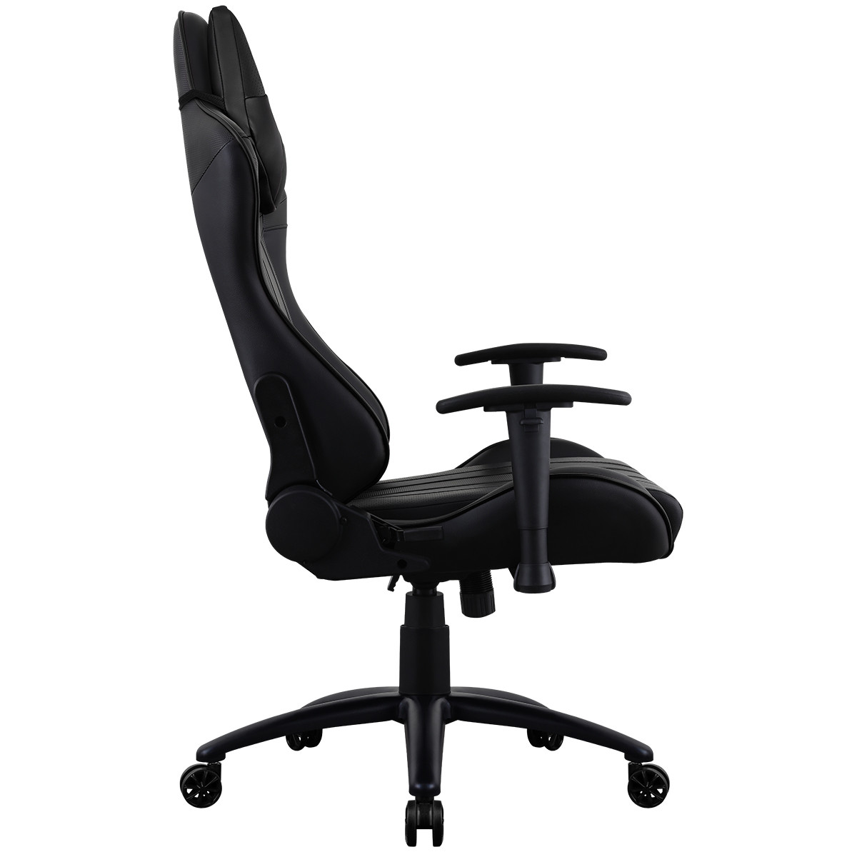 Aerocool AC120 Air Black Gaming Chair with Air Technology HJeadrest and ...