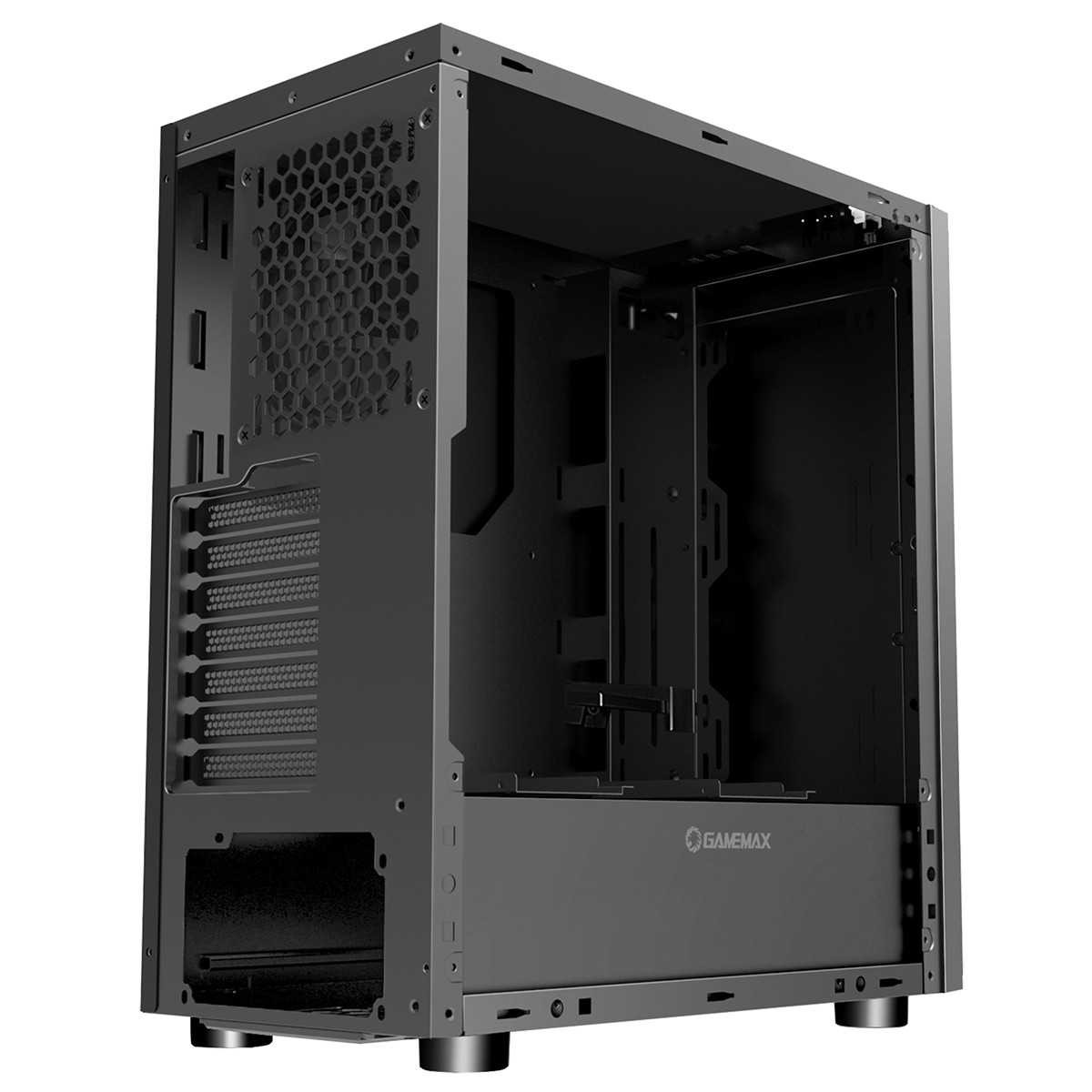 Game Max Ghost Silent Gaming PC Case USB 3.0 | Falcon Computers