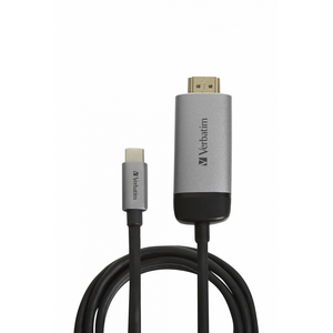 Verbatim VEBATIM  USB-C™ TO HDMI 4K ADAPTER WITH 1.5M CABLE