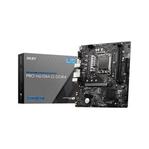 MSI MSI PRO H610M-G DDR4 Socket 1700 Motherboard 12th / 13th  Gen  Motherboard