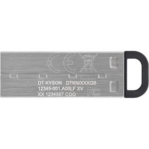 Kingston Kingston 256GB USB 3.2 Gen1 Memory Pen, DataTraveler Kyson, Metal Capless Design, R/W 200/60 MB/s
