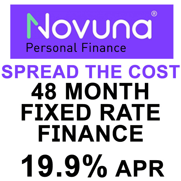 NOVUNA FINANCE NUVONA 48 Months Finance 19.9% APR (10% DEPOSIT REQUIRED)