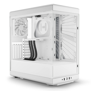 HYTE HYTE Y40 Mid-Tower ATX Case - Snow White
