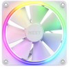 NZXT F140 RGB DUO 140mm Single (White) (Controller required not included) Image