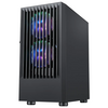 CIT Slammer Gaming Case 3 x ARGB Fans Mb Sync TG Side Panel Image