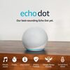 Amazon Echo Dot (5th generation, 2022 release) | Big vibrant sound Wi-Fi and Bluetooth smart speaker with Alexa | Glacier White Image