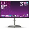 Coolermaster Cooler Master GM27 27`` Curved Gaming Monitor - 1500R WQHD (2560x1440) 165Hz (170Hz/OC) Image