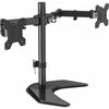 JEDEL  Dual LCD Computer PC Monitor Arm Mount Desk Stand 13-32`` Screen Riser TV Bracket Image