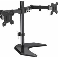 JEDEL Jedel  Dual LCD Computer PC Monitor Arm Mount Desk Stand 13-32`` Screen Riser TV Bracket