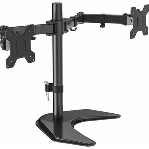 JEDEL Jedel  Dual LCD Computer PC Monitor Arm Mount Desk Stand 13-32`` Screen Riser TV Bracket