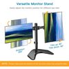 JEDEL  Dual LCD Computer PC Monitor Arm Mount Desk Stand 13-32`` Screen Riser TV Bracket Image