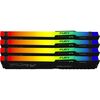 Kingston 128Gb DDR5 5600Mhz - Fury Beast RGB Memory Module Kit  - 4 X 32Gb  - 1x DDR5 PURCHASE PER CUSTOMER MAXIMUM DUE TO SHORTAGES Image