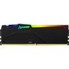 Kingston 128Gb DDR5 5600Mhz - Fury Beast RGB Memory Module Kit  - 4 X 32Gb  - Black - Maximum 1 Per Customer - Special Offer Image