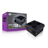 Coolermaster MWE 750W 80 Plus Bronze - (Flat Black Cables) V2 PSU - Black Friday Special Offer Image