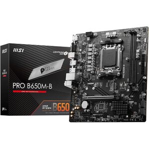 MSI MSI PRO B650M-B Socket AM5 DDR5  Micro ATX