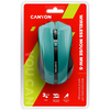 Canyon MW-5 Wireless Optical Mouse With USB Reciever - Green Image