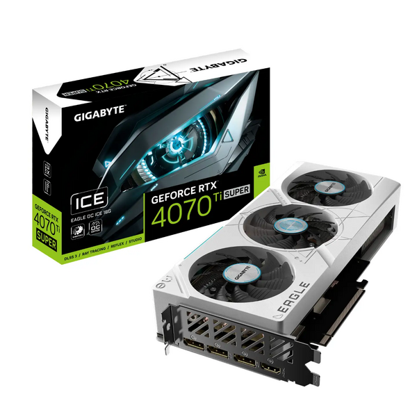 Gigabyte GeForce RTX 4070Ti SUPER EAGLE OC ICE 16GB Graphics Card