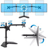 JEDEL Triple LCD Monitor Stand / Flight simulator / Car Simulator Triple arm Image