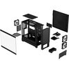 Fractal Designs Fractal Design Pop Air Tempered Glass  Gaming Case, ATX, Hexagonal Mesh Front, 3 ARGB Fans Image