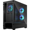 Fractal Designs Fractal Design Pop Air Tempered Glass  Gaming Case, ATX, Hexagonal Mesh Front, 3 ARGB Fans Image