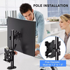 JEDEL Thin Client Mount For Mini PC HTPC Computer Monitor Stand Bracket Holder Image