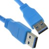 Generic 0.5 Metre USB3 A Male - A Male - blue Image