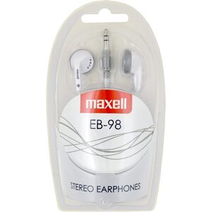 Maxell Maxell EB-98 stereo earphones - White