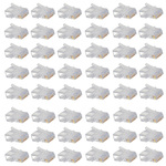 50 Pack Rj45 Plugs CAT 6 - Crimp Connector