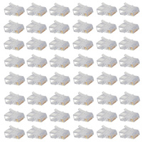 Generic 50 Pack Rj45 Plugs CAT 6 - Crimp Connector