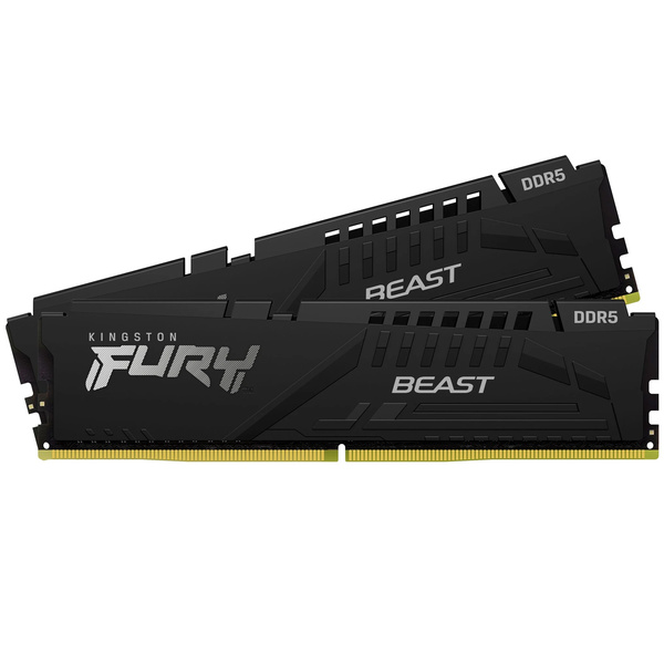 Kingston FURY Beast DDR5 16GB (2x8GB) 5200MT/s DDR5 CL40 - 1x DDR5 PURCHASE PER CUSTOMER MAXIMUM DUE TO SHORTAGES