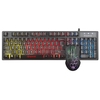 MARVO Scorpion KM409 Gaming Keyboard and Mouse Bundle, 7 Colour LED Backlit Image