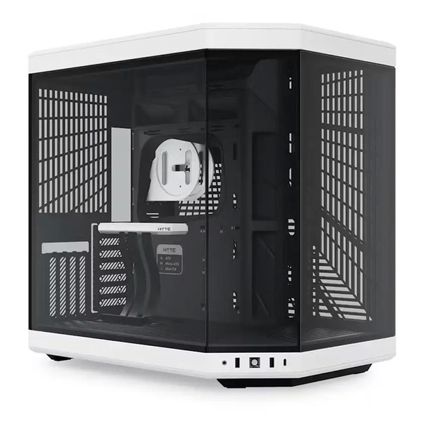 HYTE Y70 Dual Chamber Mid-Tower Atx Case - Black / White