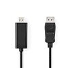 NEDIS DisplayPort Male to HDMI™ Male,  1080p, 1.00 m, Black Image