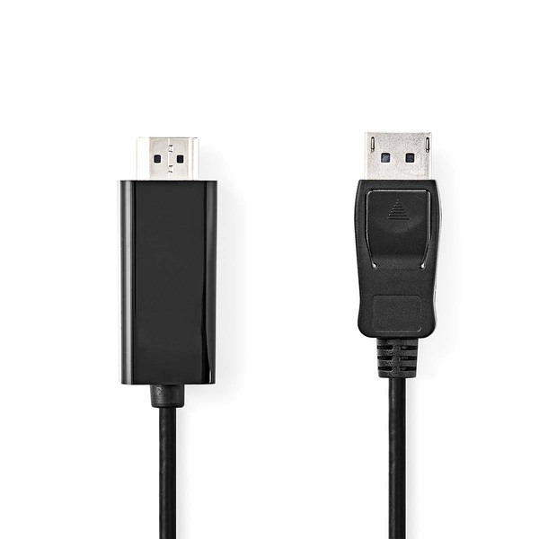 NEDIS DisplayPort Male to HDMI™ Male,  1080p, 1.00 m, Black