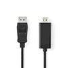 Generic Nedis DisplayPort Male to HDMI™ Male,  1080p, 3.00 m, Black Image