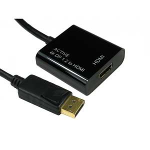 Newlink NEWlink DisplayPort V1.2 to HDMI Adapter, 4k (Active)