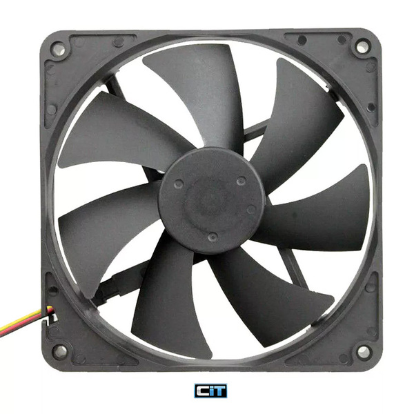 CIT 140mm Black Fan  3 pin
