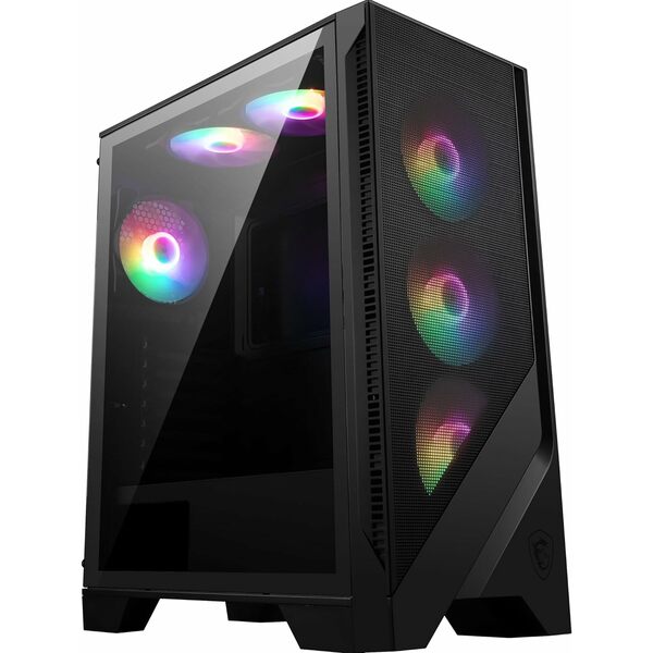 MSI MAG Forge 120R ATX Tempered Glass RGB PC Gaming Case