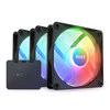 NZXT F120 RGB Core 120mm PWM Fan 3 Pack with Controller Black - Black Friday Special Offer Image