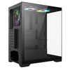 VIDA Vetro Black ARGB Gaming Case w/ Glass Front & Side, ATX, 3x ARGB Fans, 6-Port PWM ARGB Fan Hub Image