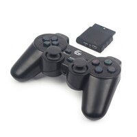 Gembird Gembird Wireless Dual Vibration Gamepad - For  PC / PLAYSTATION 2 and 3