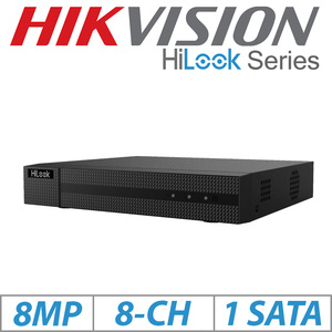 HiLook By Hikvision Hilook 4Mp 8Ch Hilook CCTV 8 channel POE NVR - Powered By Hikvision