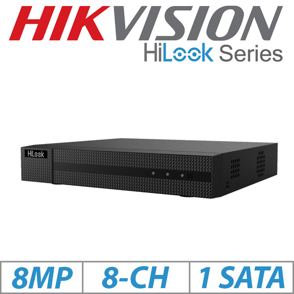 HiLook By Hikvision Hilook 4Mp 8Ch Hilook CCTV 8 channel POE NVR - Powered By Hikvision