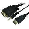 Newlink HDMI (M) to VGA (M) with Audio Cable Image
